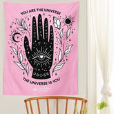 Magic Hand Pink Tapestry